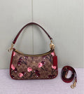 COACH Teri Shoulder Bag Signature Canvas Cherry Print CY694 Outlet New